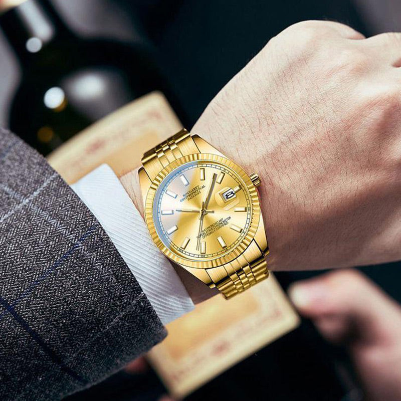 Herenmode Duurzaam Waterdicht Lichtgevend Horloge