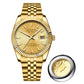 Herenmode Duurzaam Waterdicht Lichtgevend Horloge