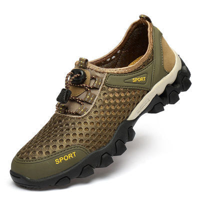 Zapatillas deportivas de malla ligera y transpirable para hombre