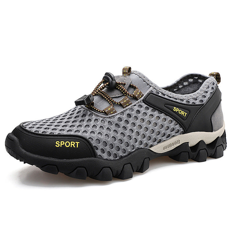 Zapatillas deportivas de malla ligera y transpirable para hombre