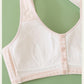 Soft Stretch Plaid Front Closure Bra