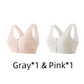 Soft Stretch Plaid Front Closure Bra