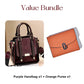 Dames Vintage Crossbody Handtas met Verstelbare Riem