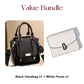 Dames Vintage Crossbody Handtas met Verstelbare Riem