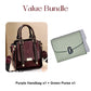 Dames Vintage Crossbody Handtas met Verstelbare Riem