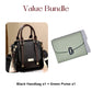 Dames Vintage Crossbody Handtas met Verstelbare Riem