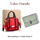 Dames Vintage Crossbody Handtas met Verstelbare Riem