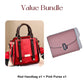 Dames Vintage Crossbody Handtas met Verstelbare Riem