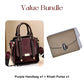 Dames Vintage Crossbody Handtas met Verstelbare Riem