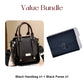Dames Vintage Crossbody Handtas met Verstelbare Riem