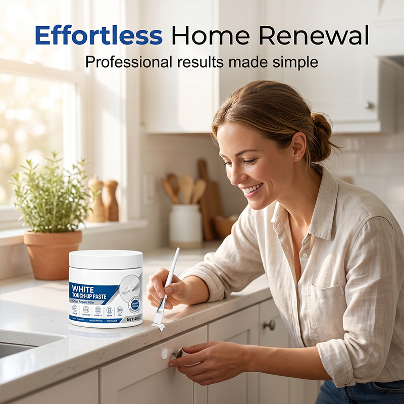 💰🏠 Kit Reparador para Muebles – Fórmula Blanca de Alta Cobertura, Sin Necesidad de Pintor Profesional 🎨🔧