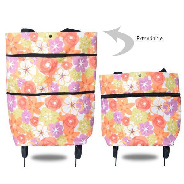 🛒🔥 ¡50% DE DESCUENTO! Carro de la compra plegable 2 en 1 – Práctico, ligero y resistente – Perfecto para la compra diaria, el mercado o el hogar 🥰✨