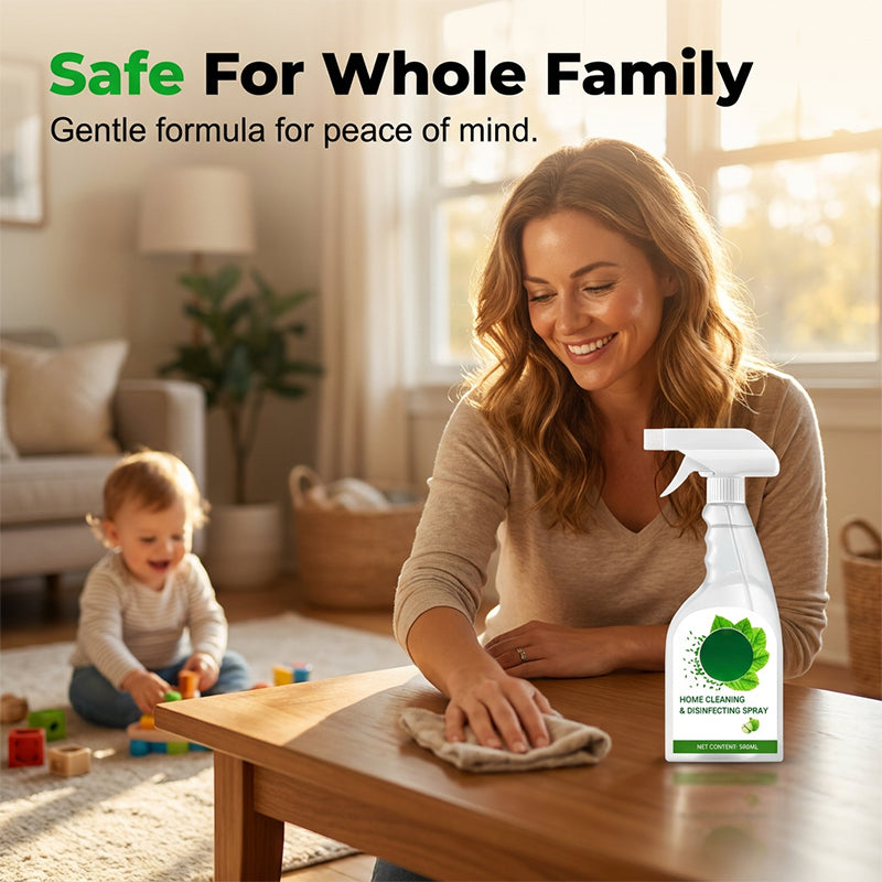 Spray Limpiador y Desinfectante para el Hogar a Base de Plantas
