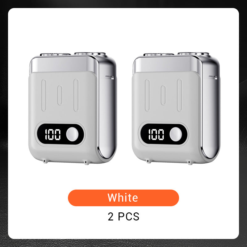 🔥Nueva actualización🔥Mini afeitadora rotativa portátil para hombre