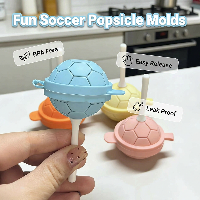 Molde Mini de Silicona para Paletas de Hielo