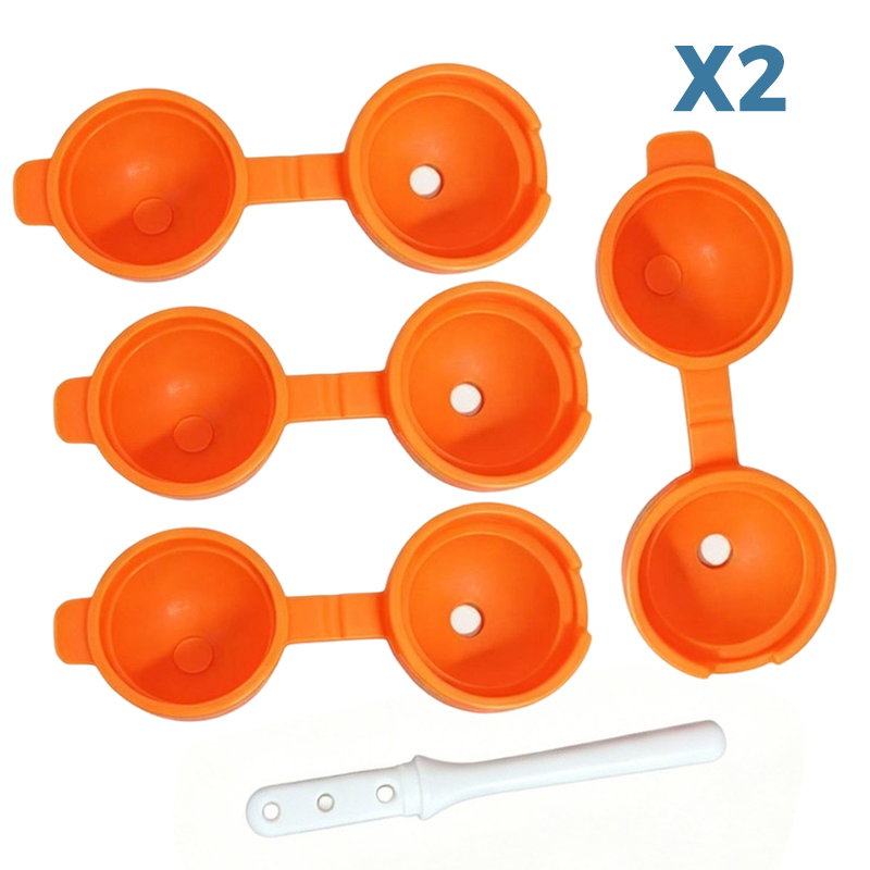 Molde Mini de Silicona para Paletas de Hielo