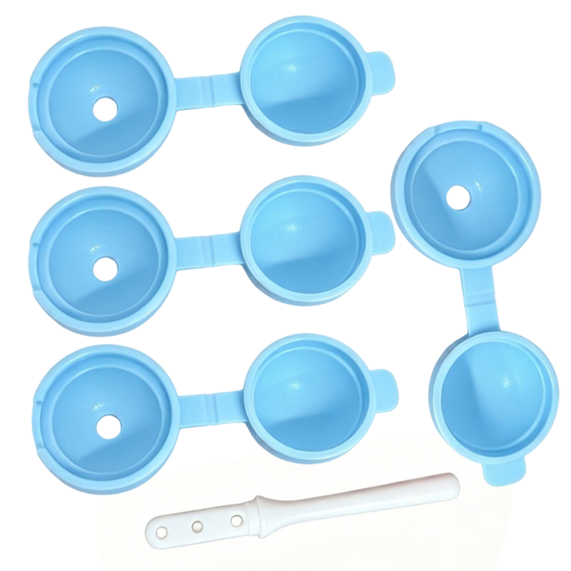 Molde Mini de Silicona para Paletas de Hielo