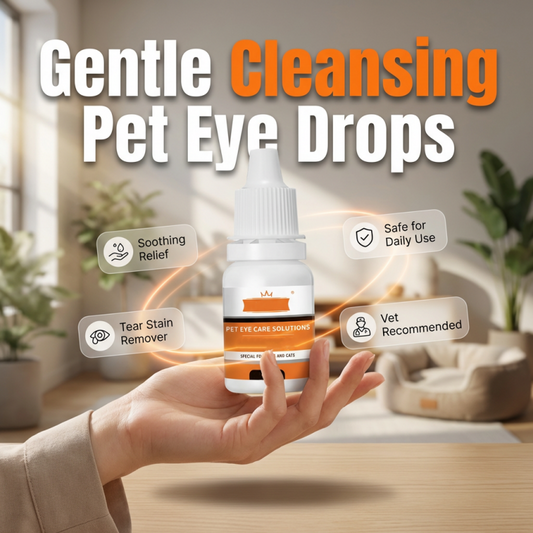 🐶💧 Cuidado ocular suave para mascotas | Gotas limpiadoras no agresivas, eliminan las secreciones oculares y las impurezas ✅