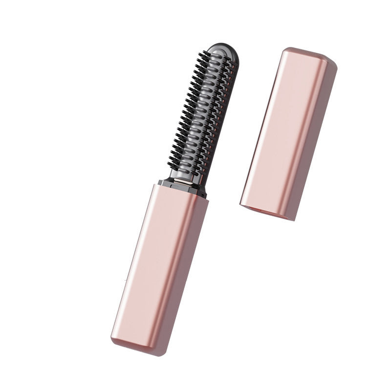 👩Modella i capelli in 3 secondi! Crea acconciature meravigliose sempre e ovunque. 💁Mini pettine wireless portatile per modellare la frangia