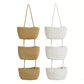 🧺 ¡50% DE DESCUENTO POR TIEMPO LIMITADO! ✨ Organizador Colgante de Pared – 3 Niveles, Estilo Boho, Ahorra Espacio 🏡