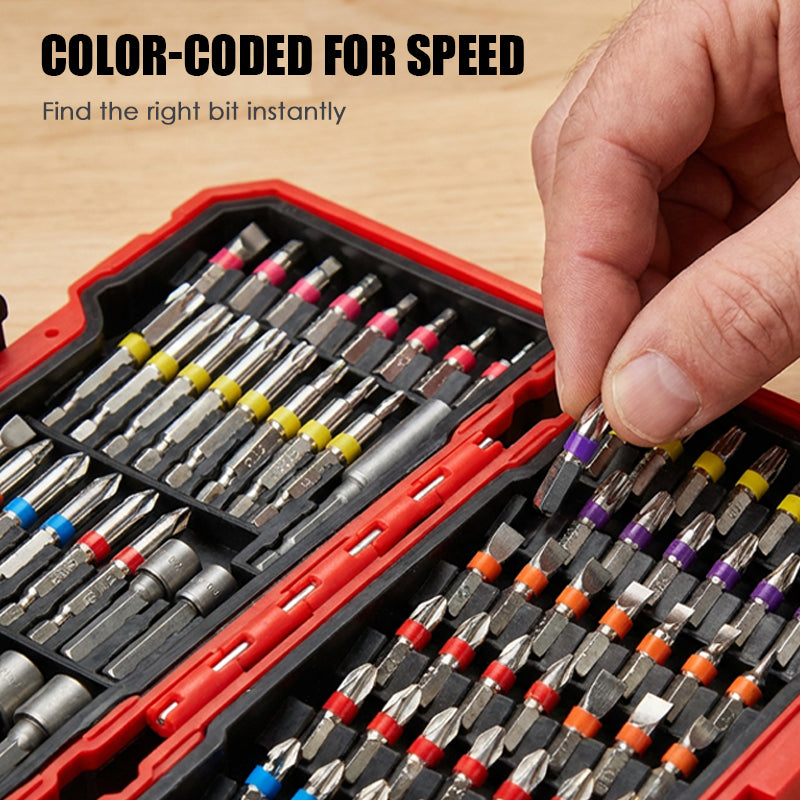 ❄️Summerfresh 50% DI SCONTO!🔧Set di 83 punte per cacciavite S2 – Un kit organizzato per il fai-da-te quotidiano