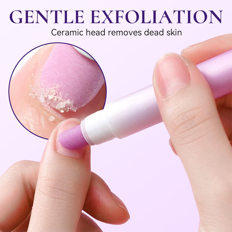 ✨ ¡Renueva tus cutículas al instante! Lápiz cerámico 3 en 1 para uñas, suave y sin arañazos