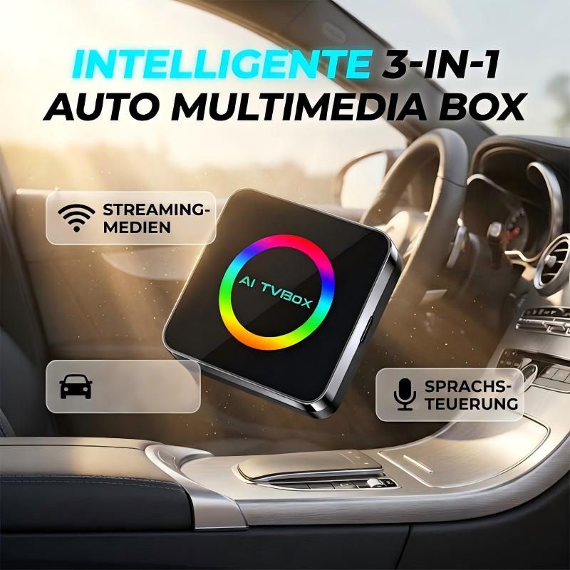 Adaptador Multimedia Inteligente 3 en 1 para Auto con Bluetooth 5.0