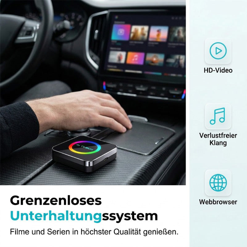 Adaptador Multimedia Inteligente 3 en 1 para Auto con Bluetooth 5.0