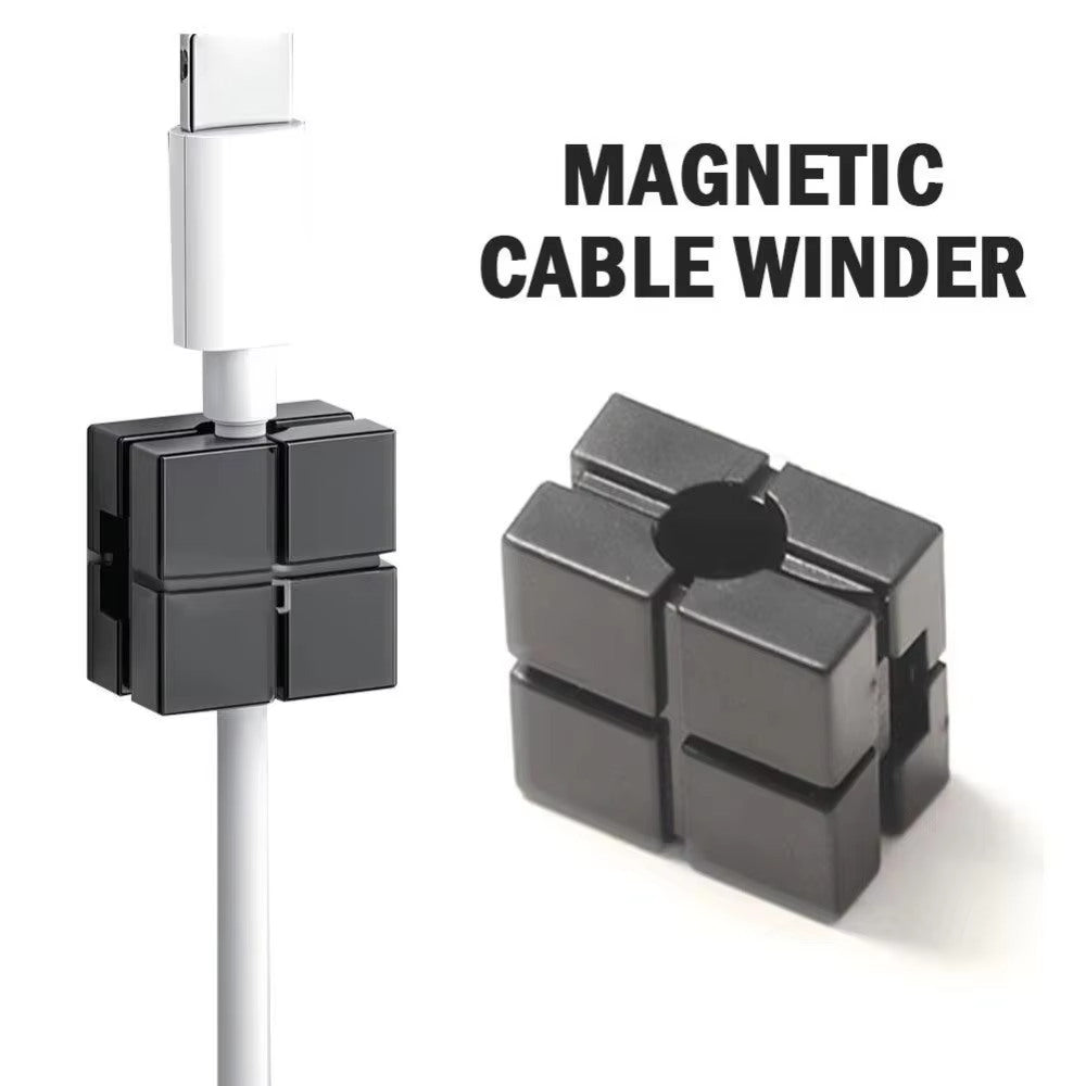 Clips Magnéticos Autoadhesivos para Cables