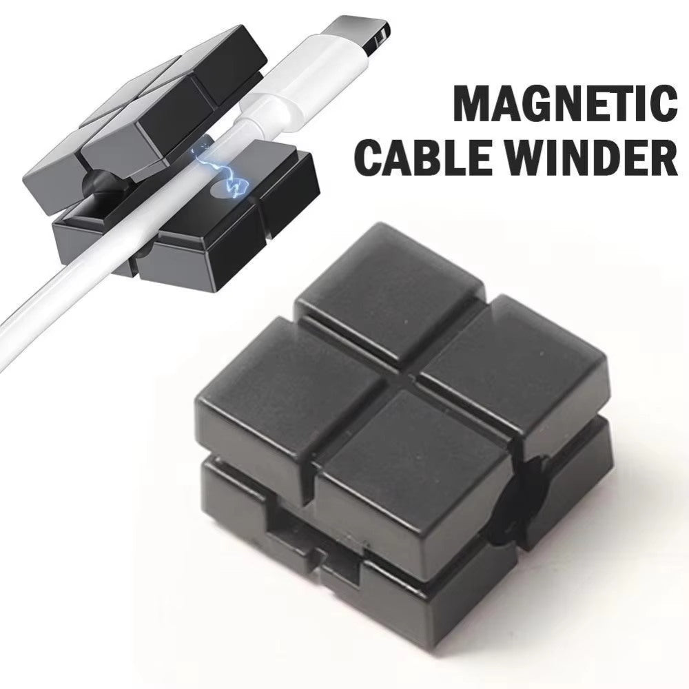Clips Magnéticos Autoadhesivos para Cables