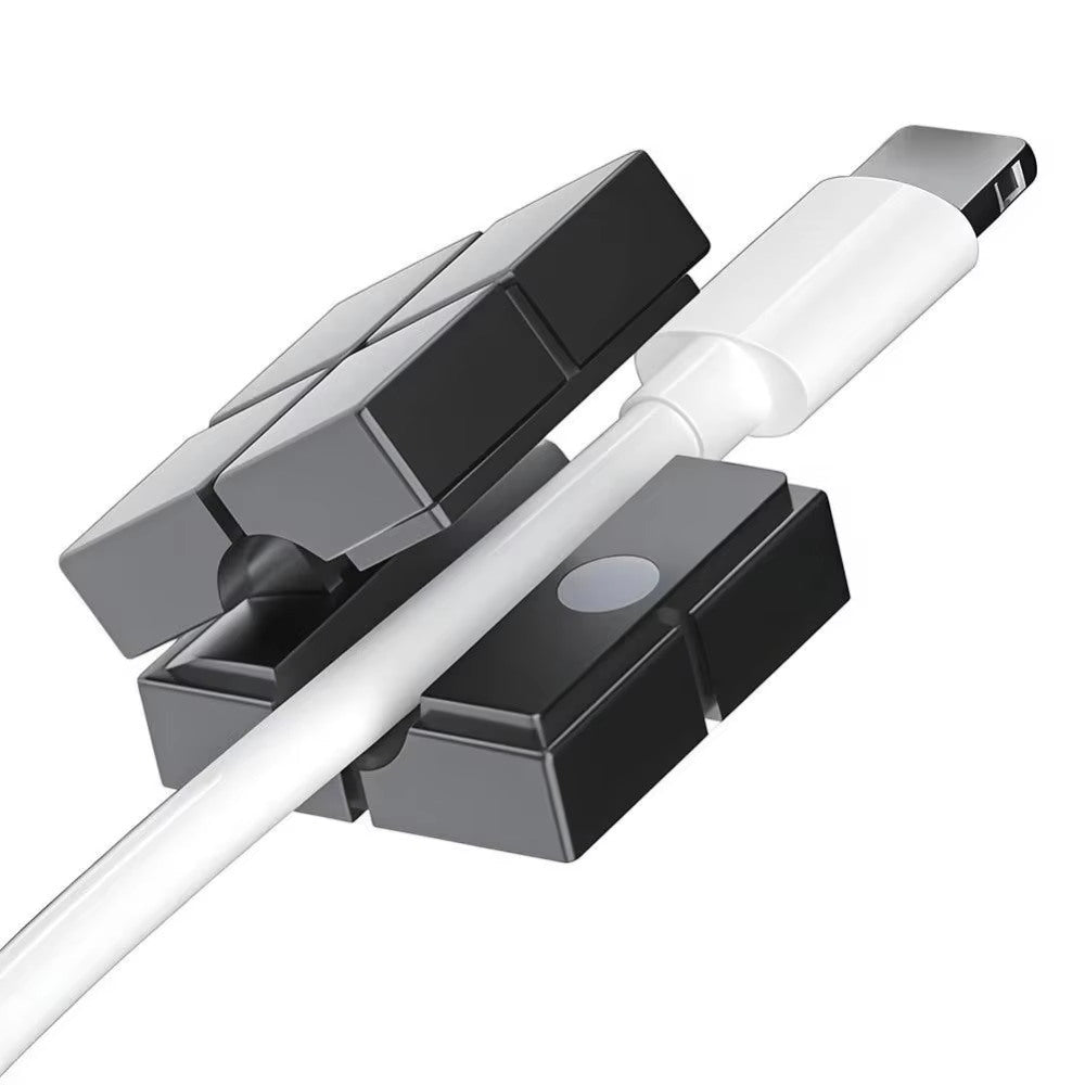 Clips Magnéticos Autoadhesivos para Cables