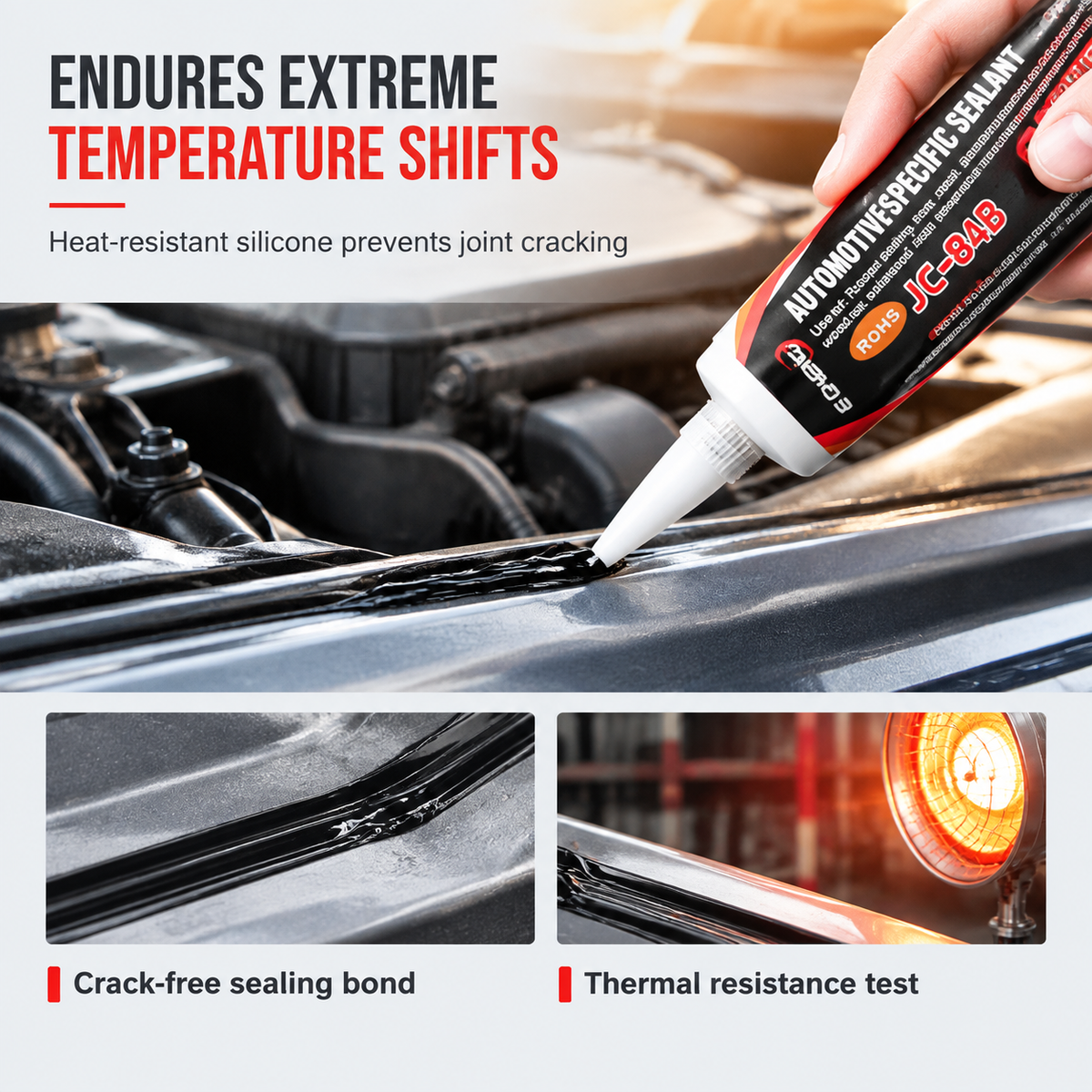 🚗 Sigillante Adesivo Auto Resistente al Calore
