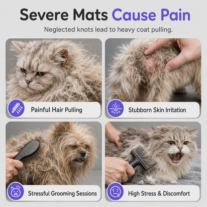 Spray districante e lisciante per animali domestici