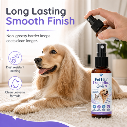 Spray districante e lisciante per animali domestici