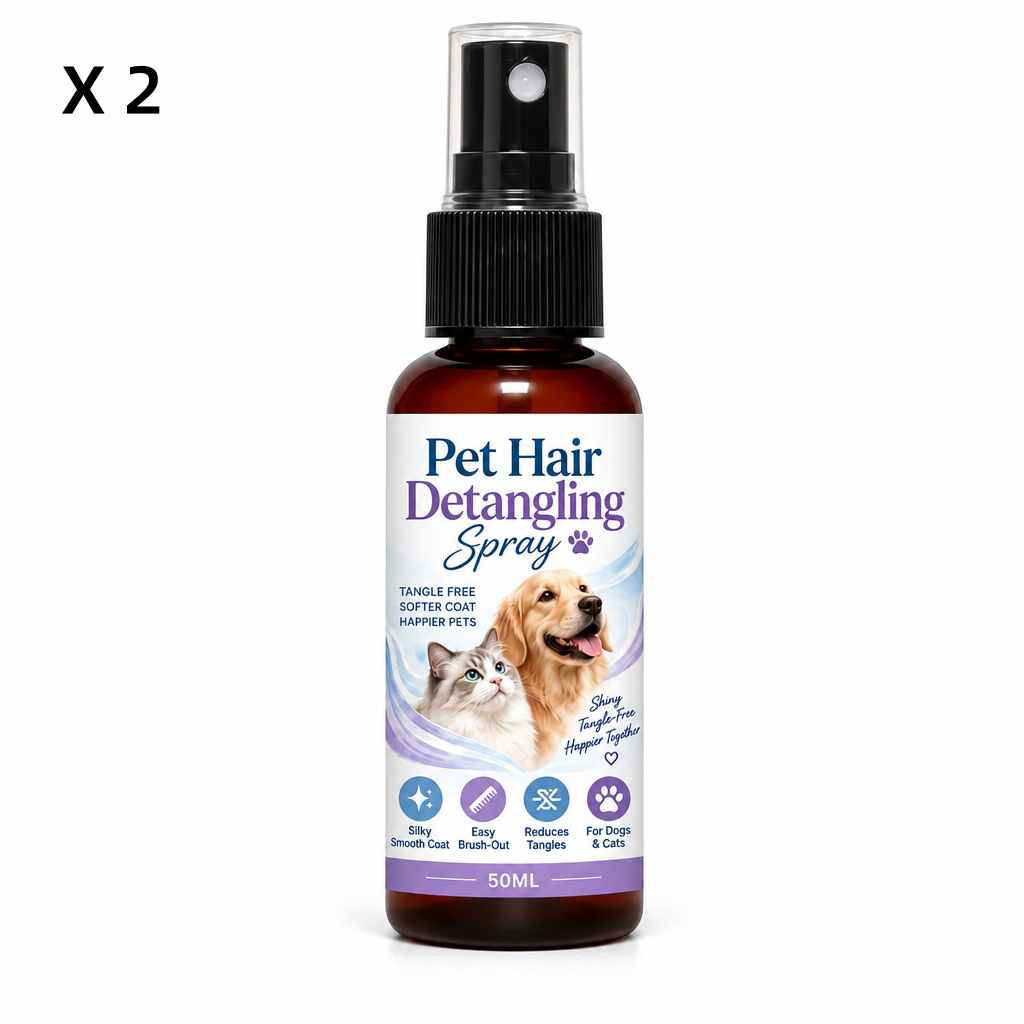 Spray districante e lisciante per animali domestici