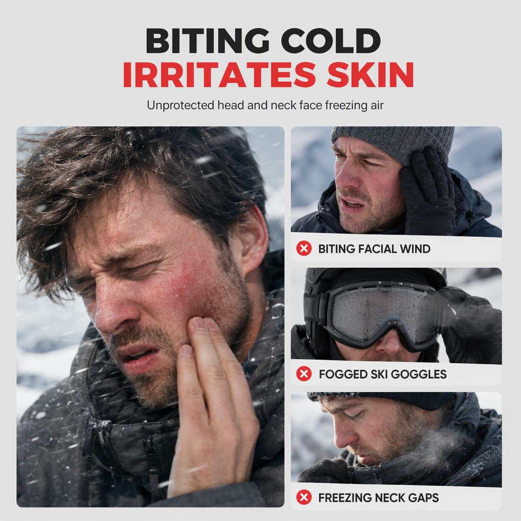 Passamontagna Termico Invernale da Sci per Attività Outdoor