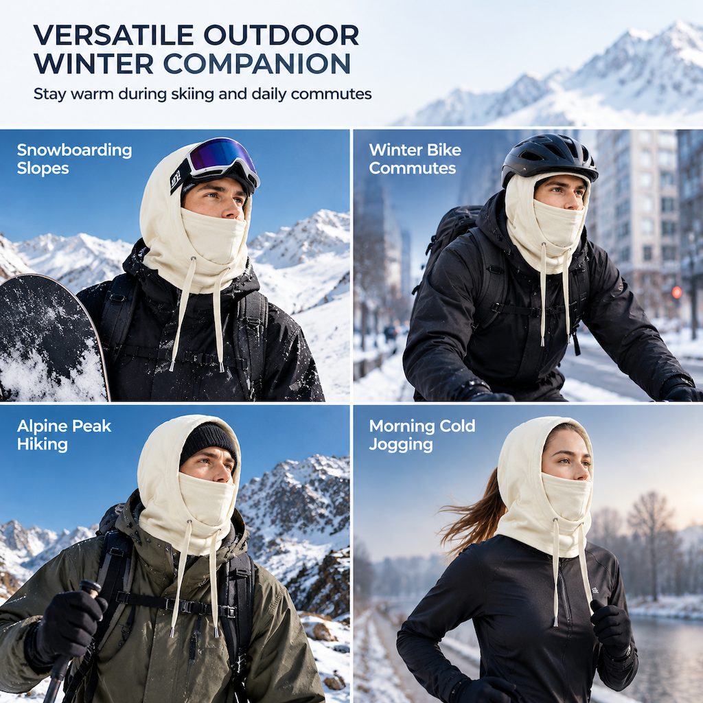 Passamontagna Termico Invernale da Sci per Attività Outdoor