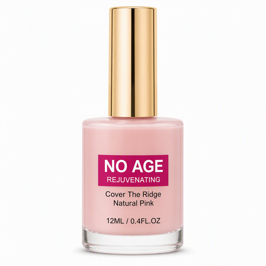 Liquido levigante e riempitivo per unghie con effetto lucido rosa nude, per unghie irregolari, 12 ml