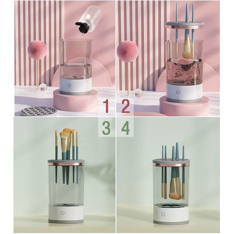 Un regalo fantastico! Pulitore elettrico per pennelli da trucco
