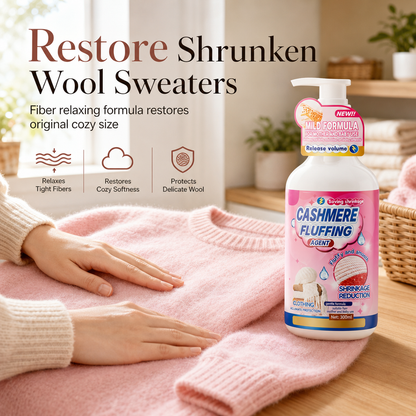🧶 Trattamento ammorbidente per maglioni in lana e cashmere – Aiuta a ridare forma ai capi