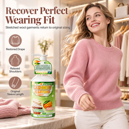 🧶 Trattamento ammorbidente per maglioni in lana e cashmere – Aiuta a ridare forma ai capi