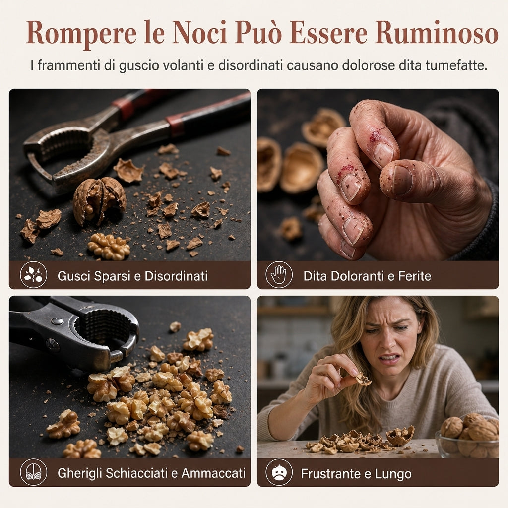 Schiaccianoci a Forma di Scoiattolo in Lega di Zinco, Strumento Multifunzione per Rompere Noci e Frutta Secca