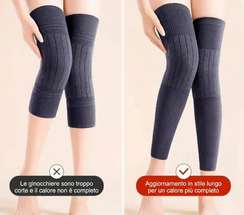 ⏳Offerta limitata⏰Ginocchiere termiche, elastiche, morbide e calde per sport all'aperto 🦵🔥