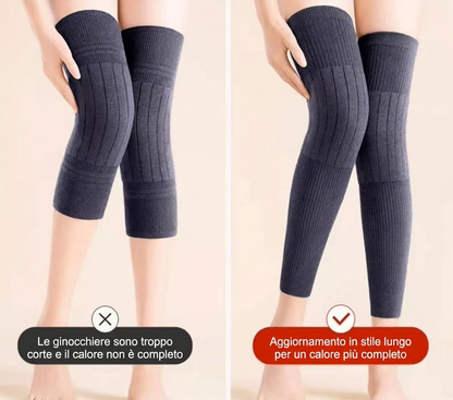 ⏳Offerta limitata⏰Ginocchiere termiche, elastiche, morbide e calde per sport all'aperto 🦵🔥