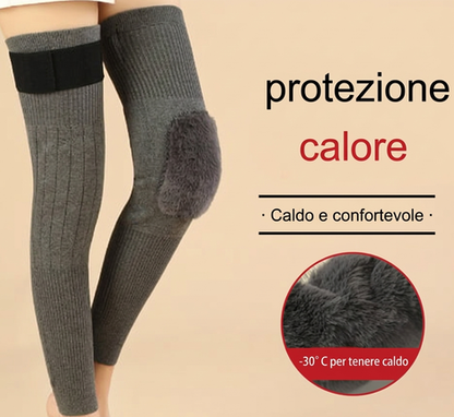 ⏳Offerta limitata⏰Ginocchiere termiche, elastiche, morbide e calde per sport all'aperto 🦵🔥
