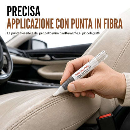 📢📢SCONTO DEL 60%! ⏰Penna ritocco per pelle per scarpe borse divani e giacche Ripristino colore e riparazione graffi