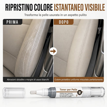 📢📢SCONTO DEL 60%! ⏰Penna ritocco per pelle per scarpe borse divani e giacche Ripristino colore e riparazione graffi